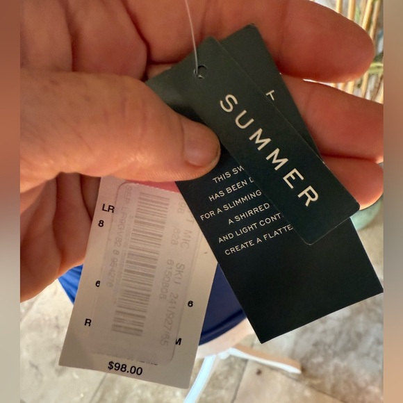 Lauren Ralph Lauren ladies tankini top NWT size 8 - Picture 9 of 12